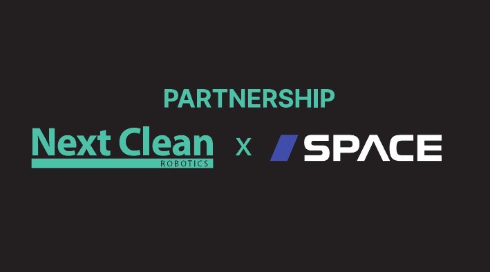 Next Clean Robotics x SPACE Partnership